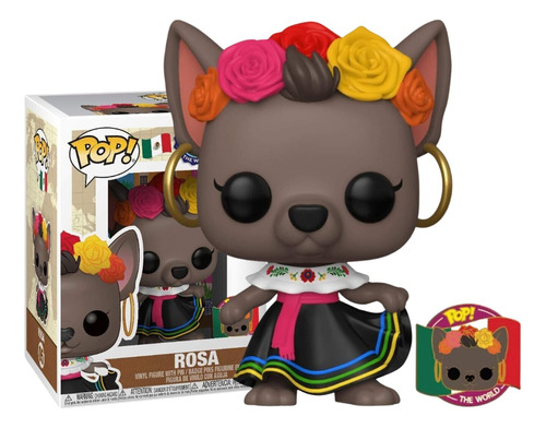 Funko Pop Around The World Rosa Mexico 05 Broche Pin Mundo