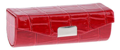 2x Soporte De Lápiz Labial De Cuero Con Bolsa