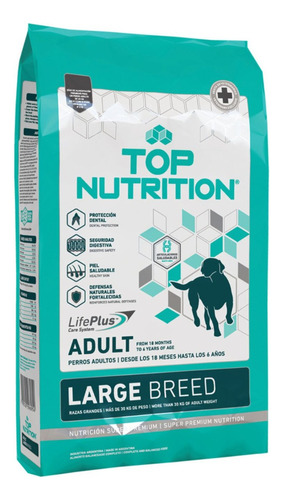 Top Nutrition Large Breed 3 Kg Perros Adultos Raza Grande