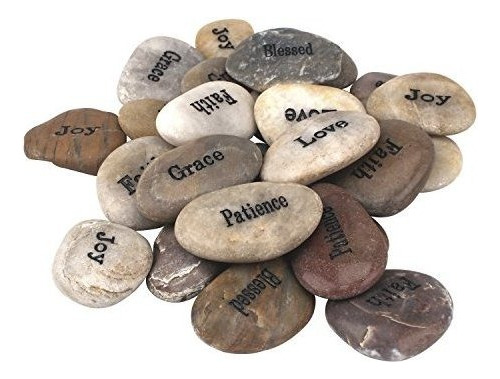 Figura Decorativa Stonebriar - Piedras De Río Pulidas Inspi