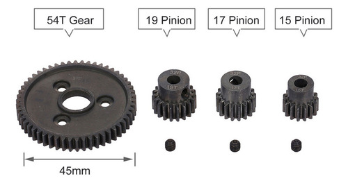 32 T P Estimular Motor 15t/17t/19t Piñones Encaja Traxas