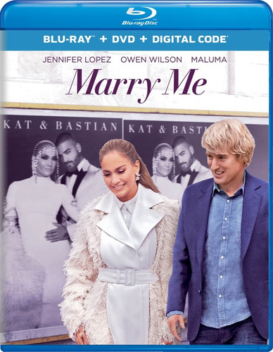 Blu-ray + Dvd Marry Me / Casate Conmigo