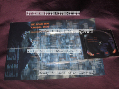 Miguel Rios En Concierto Big Band Rios Cd Doble Azteca 1998 (Usado)