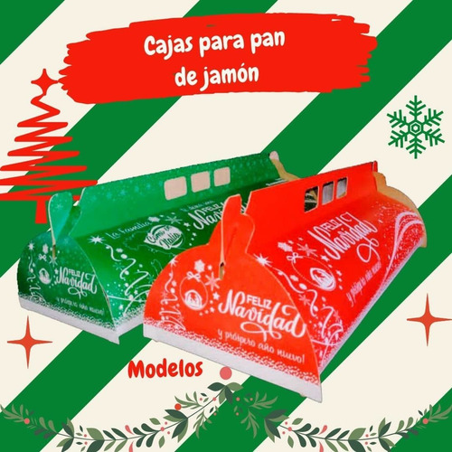 Imagen 2 de 2 de Cajas Para Pan De Jamón