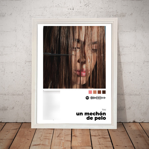 Tini Stoessel Poster Album Un Mechón De Pelo En Cuadro