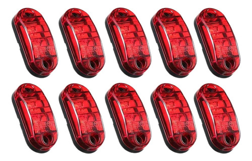 Luces Led Remolque Luces Posición Laterales Camiones 10pcs