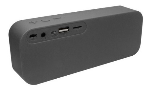 Bocina Vorago Bsp-150 Bluetooth 3.5m /vc Gris Gris