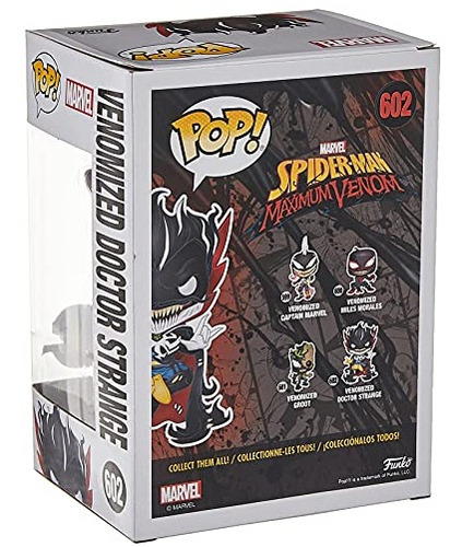 Funko Pop Marvel Venom Máximo Dr. Strange Glow The Dark