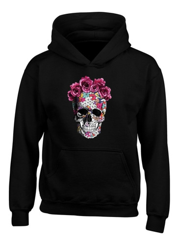 Buzo Capota Calavera Catrina Mexicana Hoodies Envio-gratis