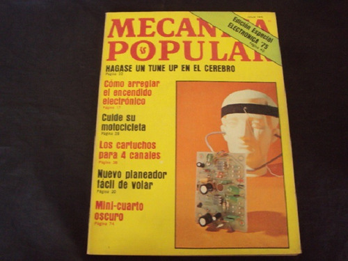 Revista Mecanica Popular (julio 1975) Especial Electronica
