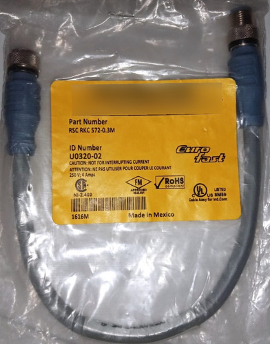 Cable Bus Para Devicenet/canopen, Modelo:rscrkc572-0.3mm (Usado)