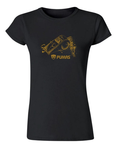 Playera Deportiva Mujer Pumas Unam Árbitro