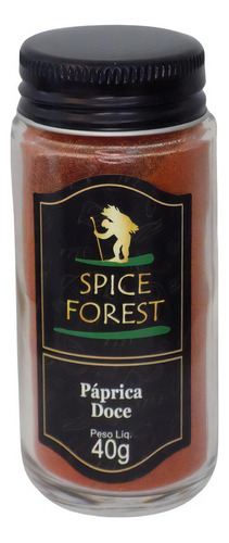 Tempero Condimento Páprica Doce - Spice Forest - 40 G