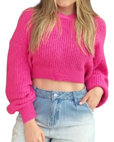 Sweater Pupera Lana Gruesa Premium Abrigado Top  Pollover