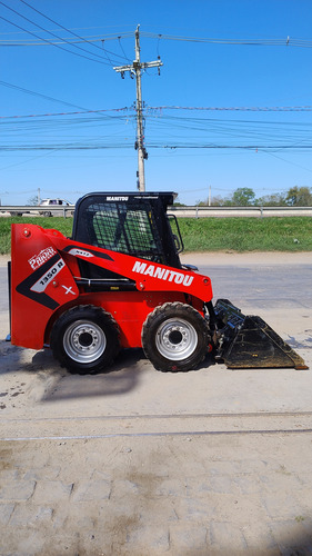 Minicarregadeira Manitou 1350r, 2024 Apenas 303 Horas Top