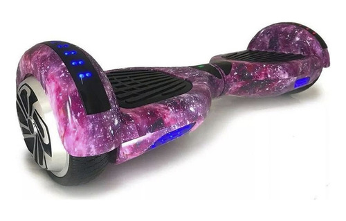 Overboard Skate Elétrico C/som Bluetooth Luz Led 6.5 Cor Rosa