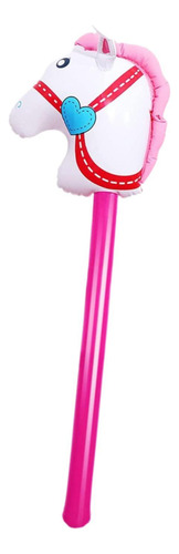 5 Stick Horse Horse Riding Stick Colorido Criativo Leve Rosa