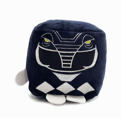 Peluches Cubo Power Rangers Kawaii Rangers Negro Original