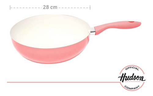 Wok Antiadherente Ceramico Hudson 28 Cm Vintage