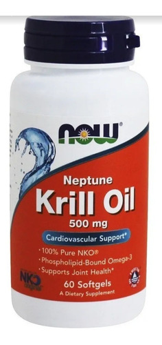 Krill Oil 500 Mg. 60 Cápsulas Despacho Sin Costo 