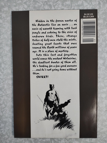 Wolverine The Jungle Adventure By Mike Mignola Ed. Marvel (Usado)