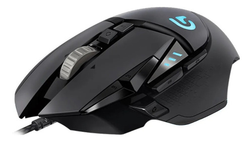 Mouse Logitech G502 Hero Gaming Usb Black 