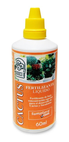 Fertilizante Para Cactus X 60 Ml