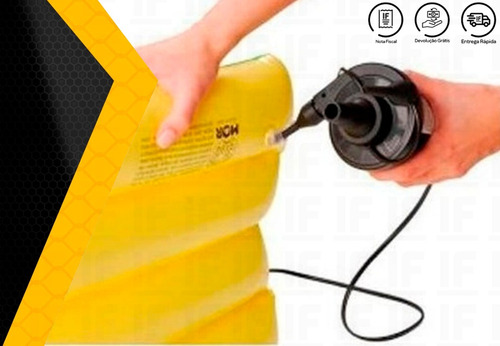 Bomba De Ar Elétrica Inflador Inflar Encher Colchão 220v