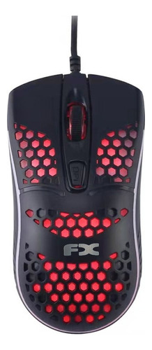 Mouse Gamer Alambrico Led Iluminado Optico Usb 3043 Color Negro