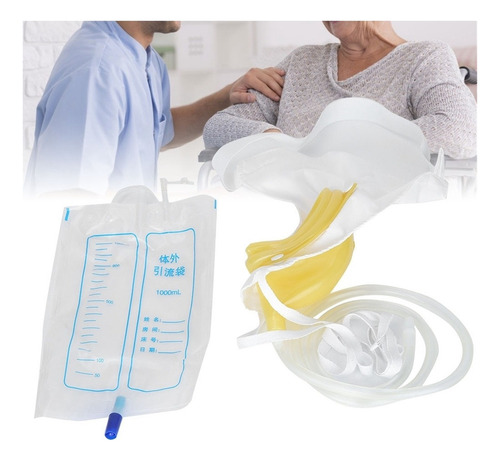 Bolsa Colectora De Orina De Látex For Adultos Con Catéter D