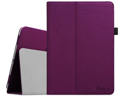 Funda Protectora De Cuero Para Tablet iPad Air 2. Púrpura