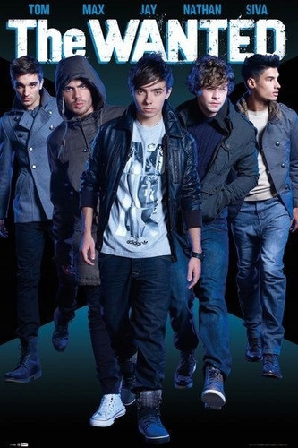 Poster The Wanted - Names