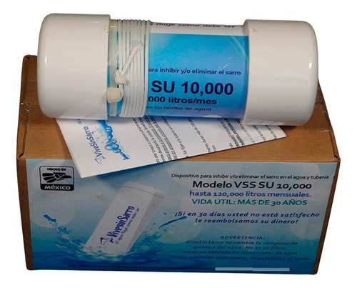 Vss 10,000: Antisarro 30 Años 26 Personas 120m3 Agua 500 Ppm