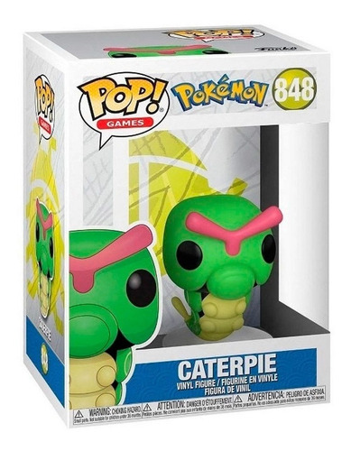 Imagen 1 de 1 de Funko Pop- Pokemon - Caterpie #848