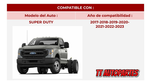 Espejo Super Duty 2017-18-19-20-21-22-2023 Manua Tex Izq Ore