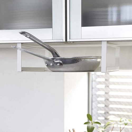 Rack De Armazenamento De Cozinha Em Estilo Japonês Sem Prego