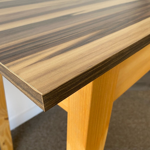 Imagen 3 de 3 de Mesa Ratona Nordica 40x70 Tapa Tipo Petiribi Living Comedor