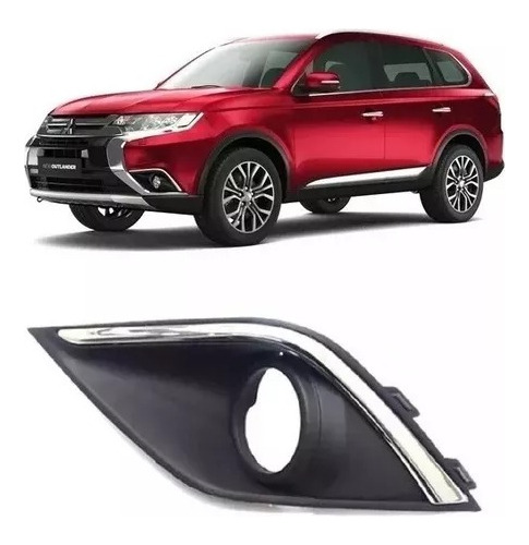 Bisel Neblinero Mitsubishi Outlander 2016 Al 2019 Izquierdo