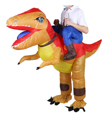 Disfraz Inflable De Halloween Dinosaurio Para Adultos Kid Ai