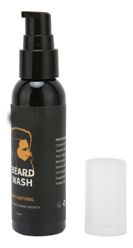 Champú Suavizante De Barba Para Hombre, Salón De Casa, Limpi