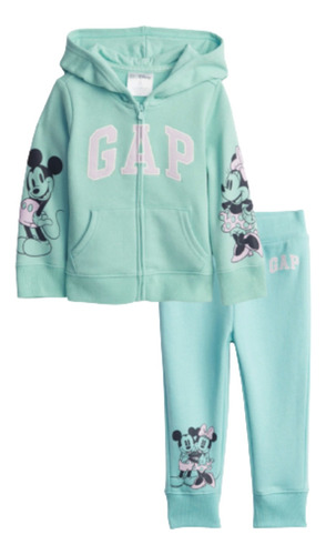 Conjunto Moletom Gap Menina - Minnie Colors 