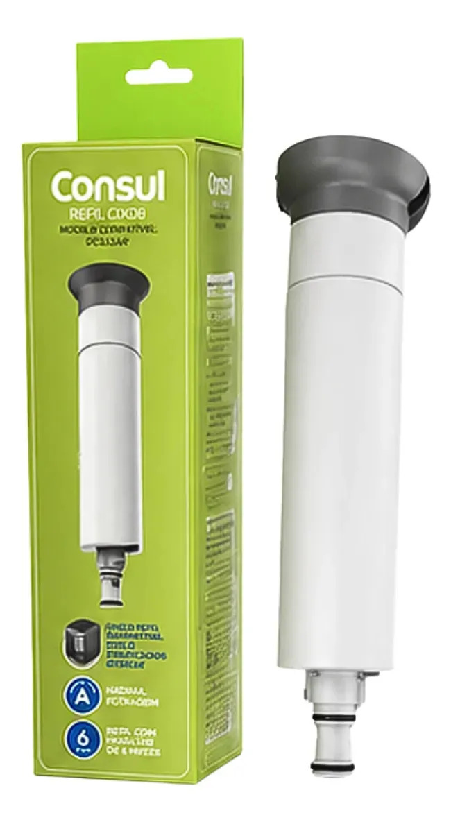 Refil Filtro Consul Cix08ax Para Purificador De Água Cpb33