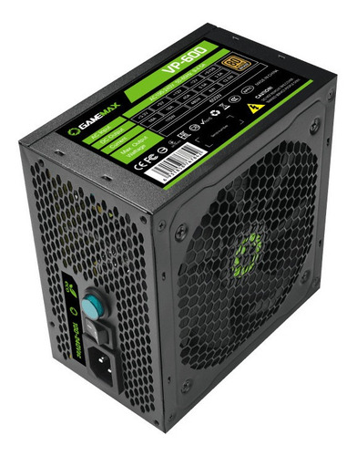 Fuente Pc Atx Gamer Gamemax Vp 600w 80 Plus Bronze Altavista
