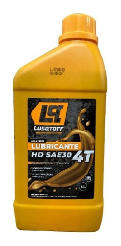 Aceite Lubricante Motores 4t 1 Lts Cortadora Cesped Y Grupo