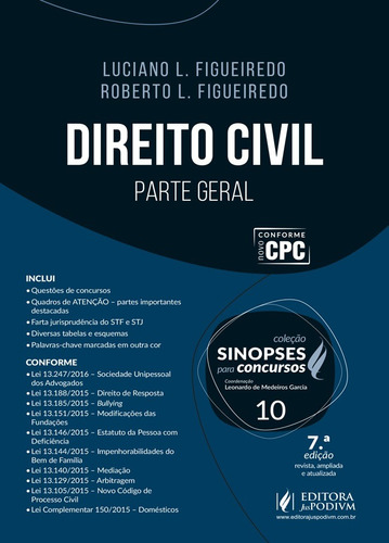 Direito Civil - Sinopses Para Concursos - Vol 10 - Juspodivm