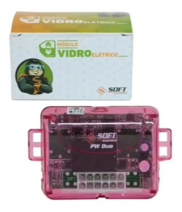 Imagem 2 de 3 de Módulo Acionamento Vidro Elétrico Soft Pw 22l 2 Portas Pw22