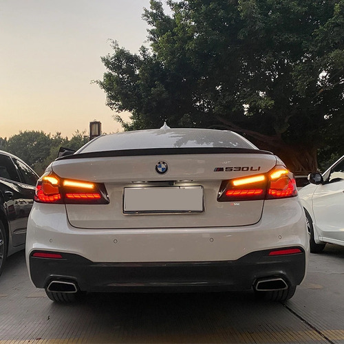 Par Lanterna Led Bmw Série 5 G30 G38 Vermelho Vo6