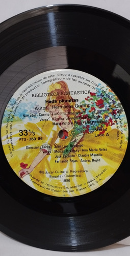 6 Singles Cuentos Y Juegos 33-1/2 Cbs 1986 (Usado)