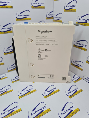 Modulo X80 - 64 Saidas Dig 24vcc Pnp 2 Conect Fc Bmxddo6402k