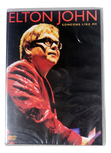 Dvd Elton John - Someone Like Me / Novo Original Lacrado